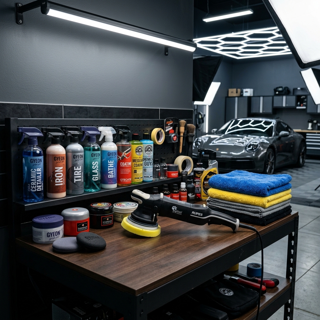Accesorios y detailing automotor