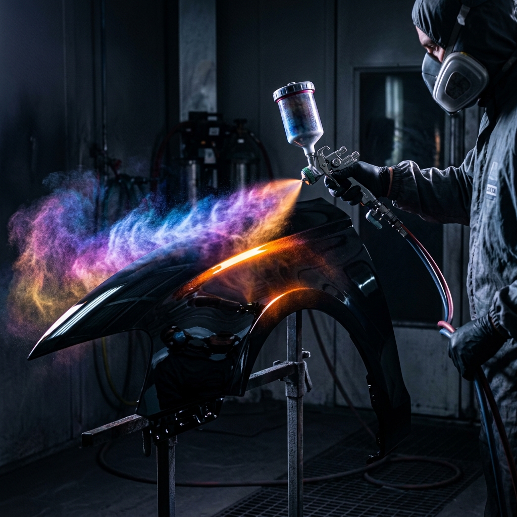 Preparación de colores automotor